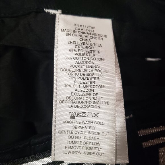 True Religion Belted Logo Cargo Shorts Flap Back Pockets Jet Black Size 33 NWT - Picture 10 of 10